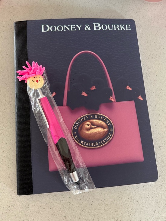 Dooney & Bourke Other - Dooney and BOURKE homemade notebook/journal  lined with handmade pen